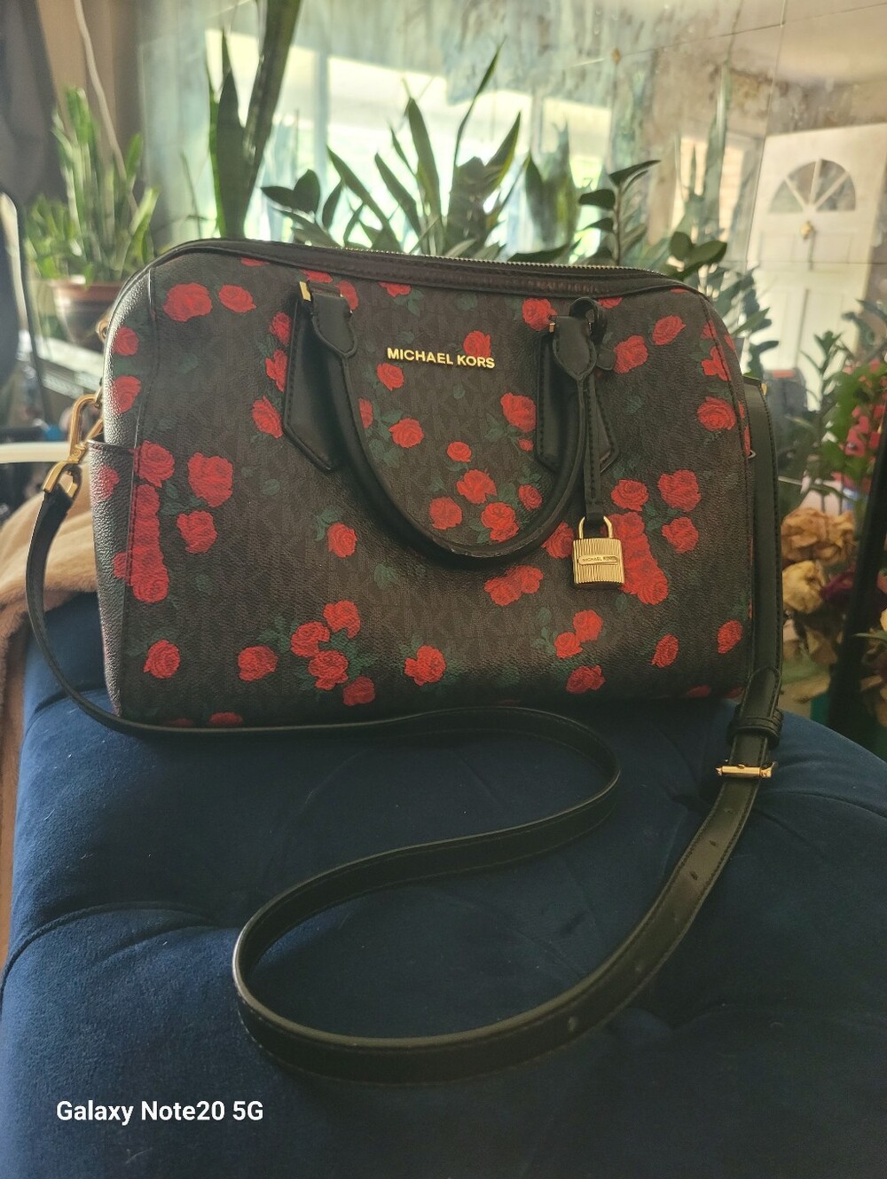 Michael Kors Black Large Duffel